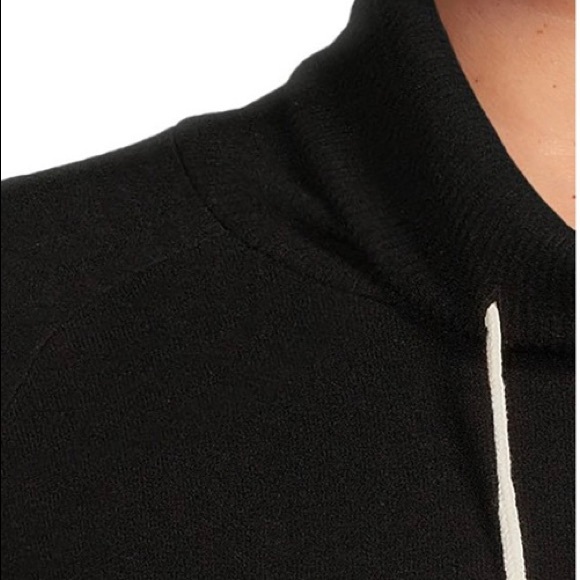 NWT: Terra & Sky Women’s OX/XL Plus-Size Black Longsleeve Funnel-Neck Raglan Top - Picture 4 of 8